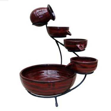 Lava Ceramic Solar Cascade - Lava Red finish Lava Ceramic Solar Cascade - Lava Red finish