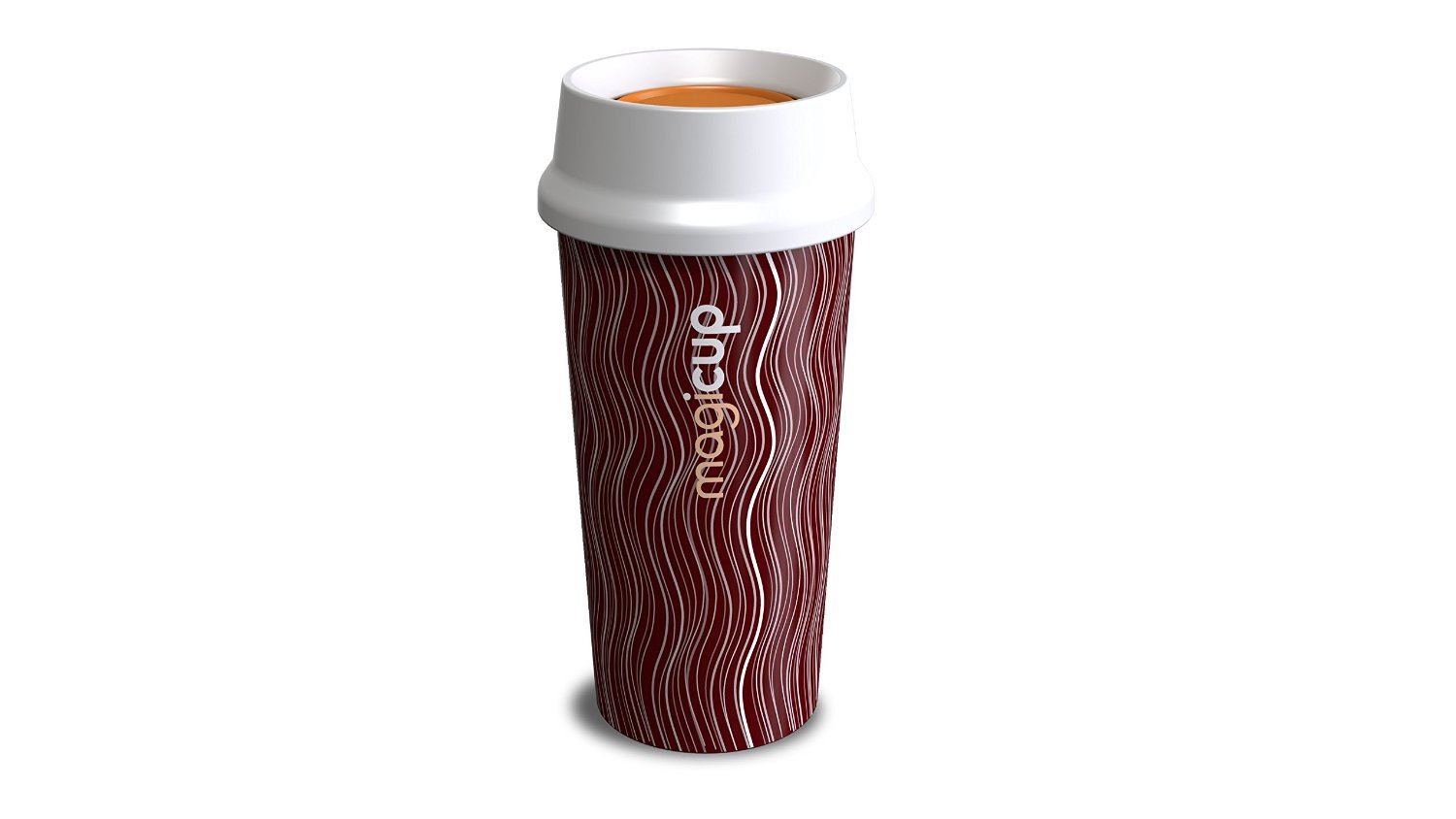Magicup Thermal Insulated Twin Walled Anti Spill Travel Coffee Tea Mug