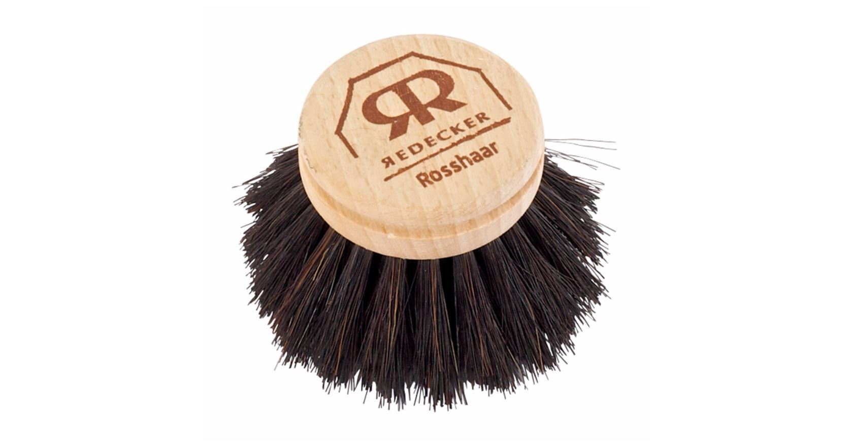 Redecker Wooden & Horsehair Cleaning Dish Bottle Straw Pot Pan Brush