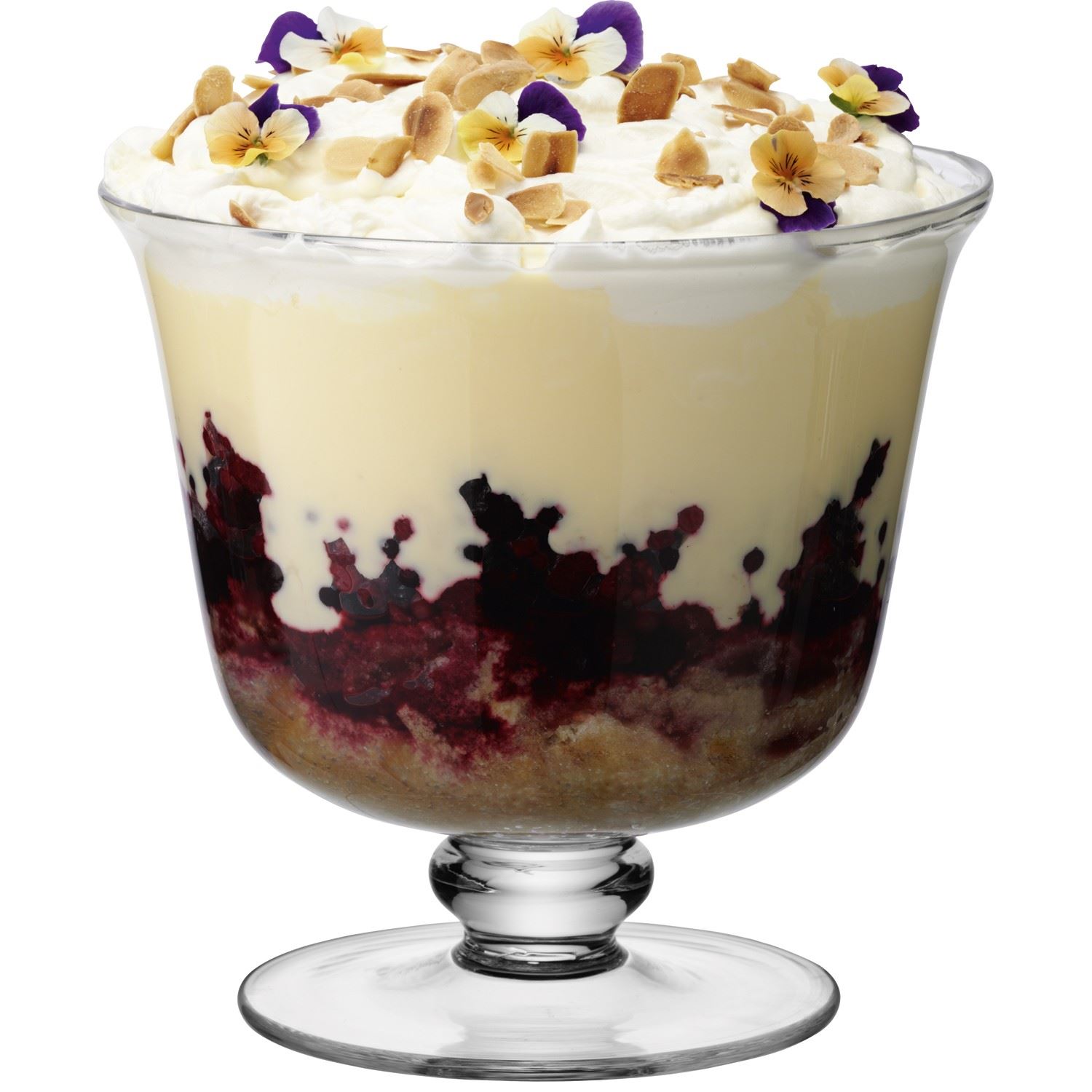 lsa mouthblown glass trifle comport or dessert bowls dish lsa mouthblown glass trifle comport or dessert bowls dish