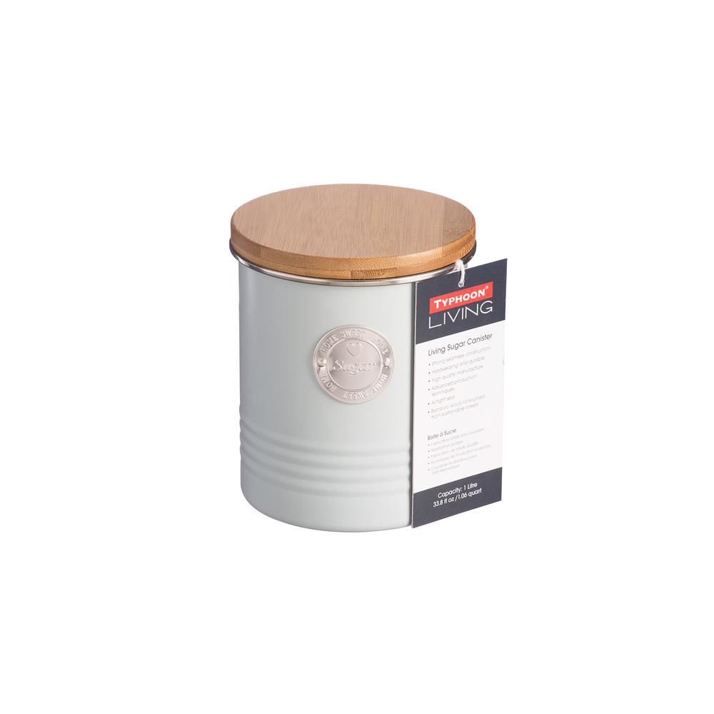 Typhoon Living Metal Canisters in Blue Tea, Coffee and/or Sugar eBay