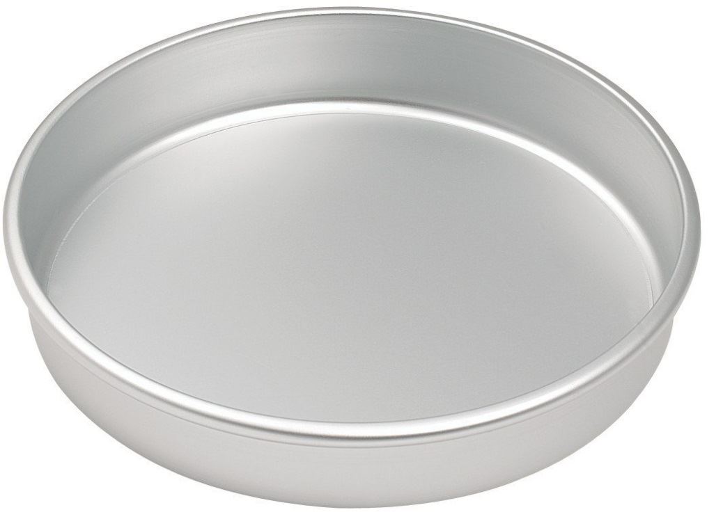 Mermaid Silver Anodised Loose Base Cake Sponge Sandwich Pan Tin