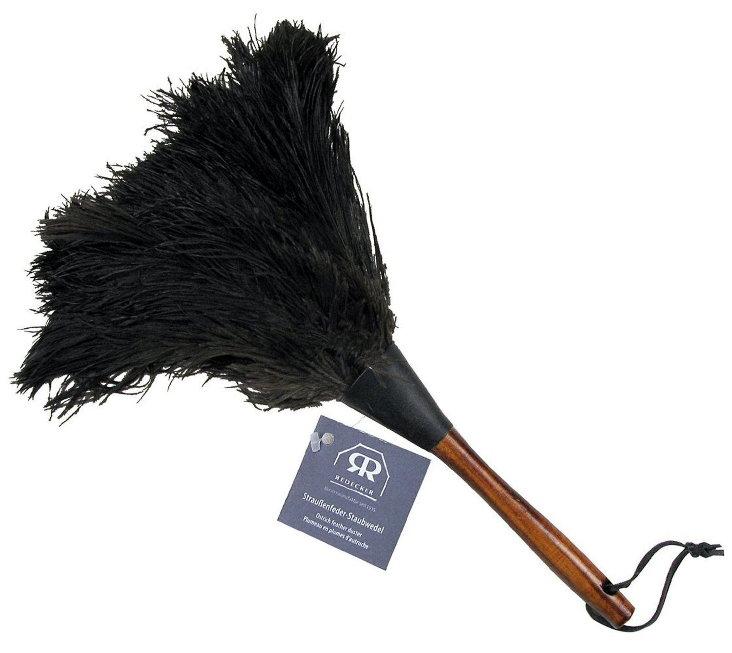 Redecker Wood Ostrich Feather or Goat Hair Dusters Duster eBay
