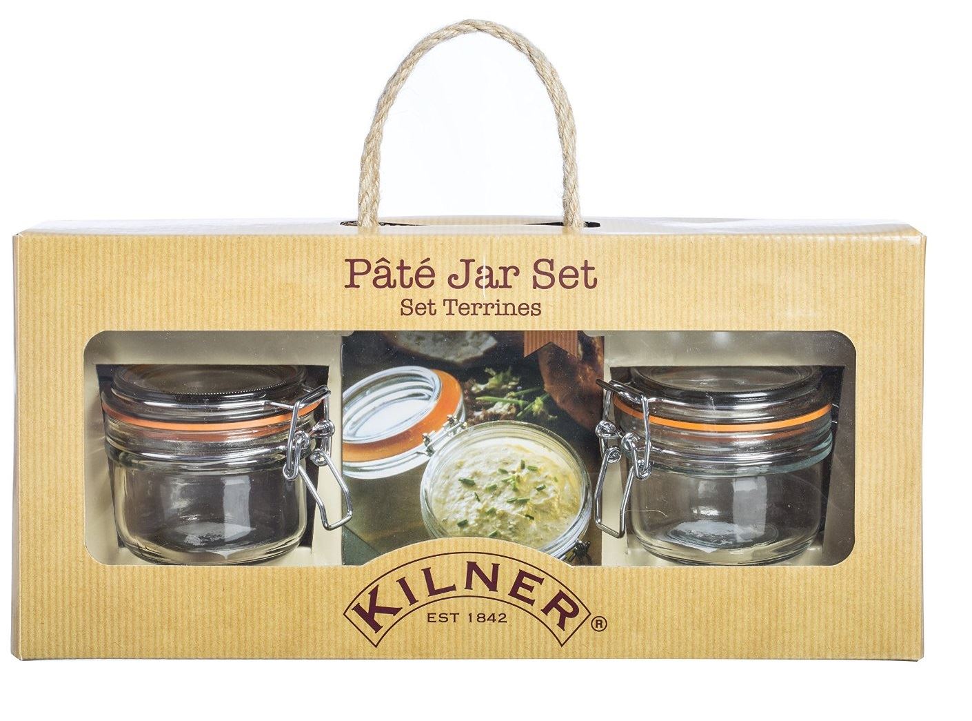 Kilner Glass Dessert Jam Jar Set or Pate Jar Set Gift eBay
