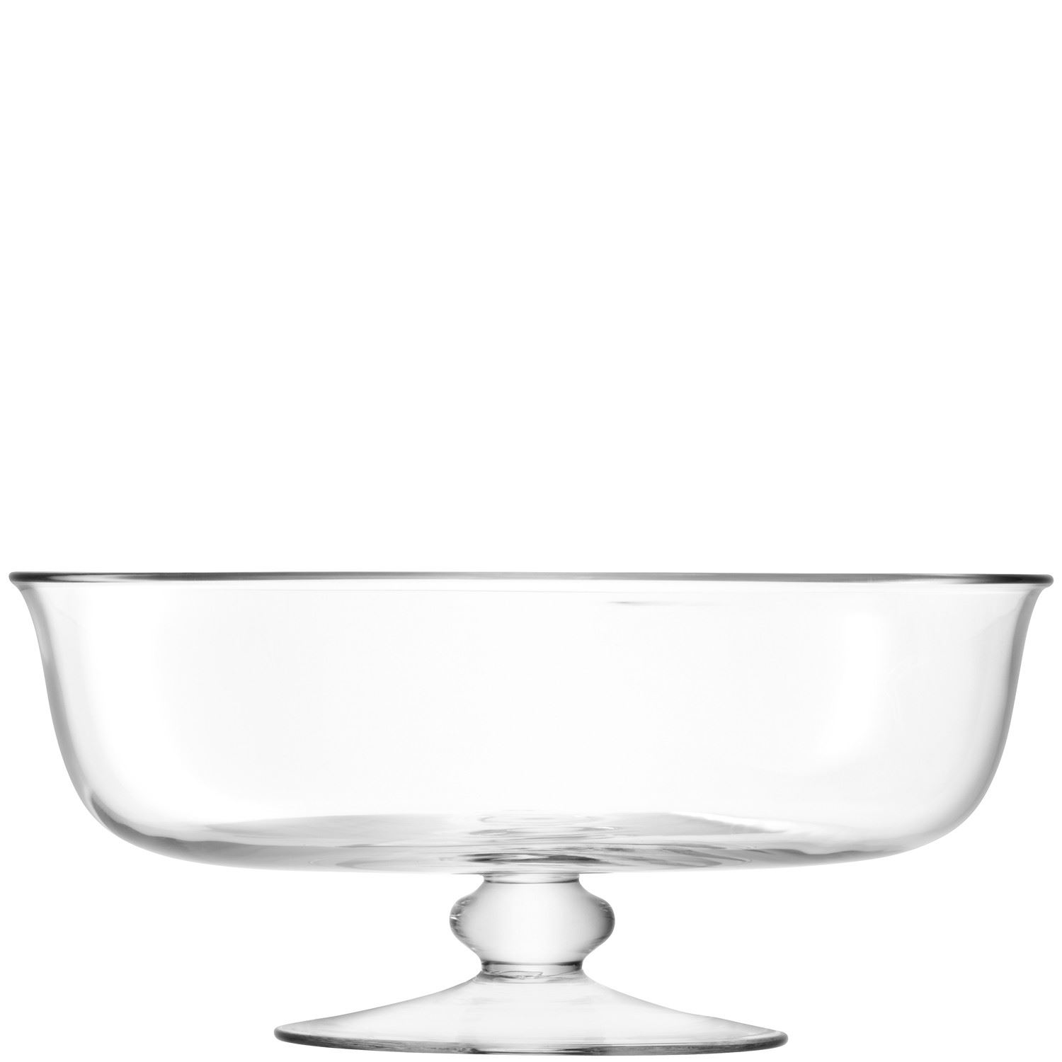 LSA Mouthblown Glass Trifle, Comport or Dessert Bowls Dish, Set of 1 or
