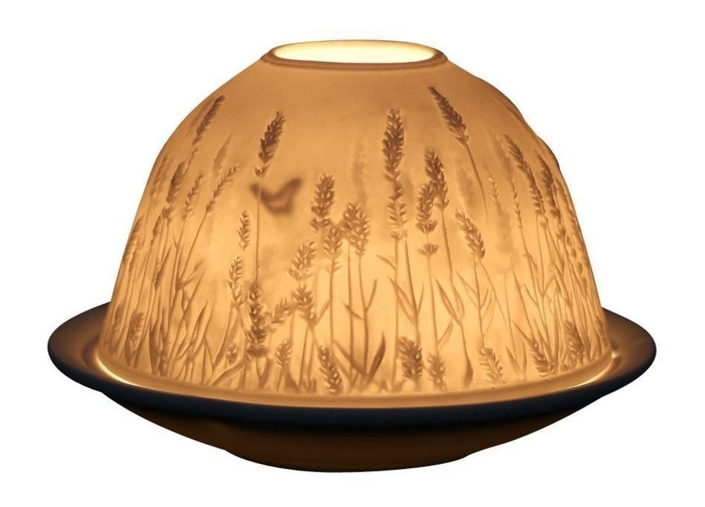 Welink LightGlow Tealight Candle Holder, Flowers, Hearts Lavender or