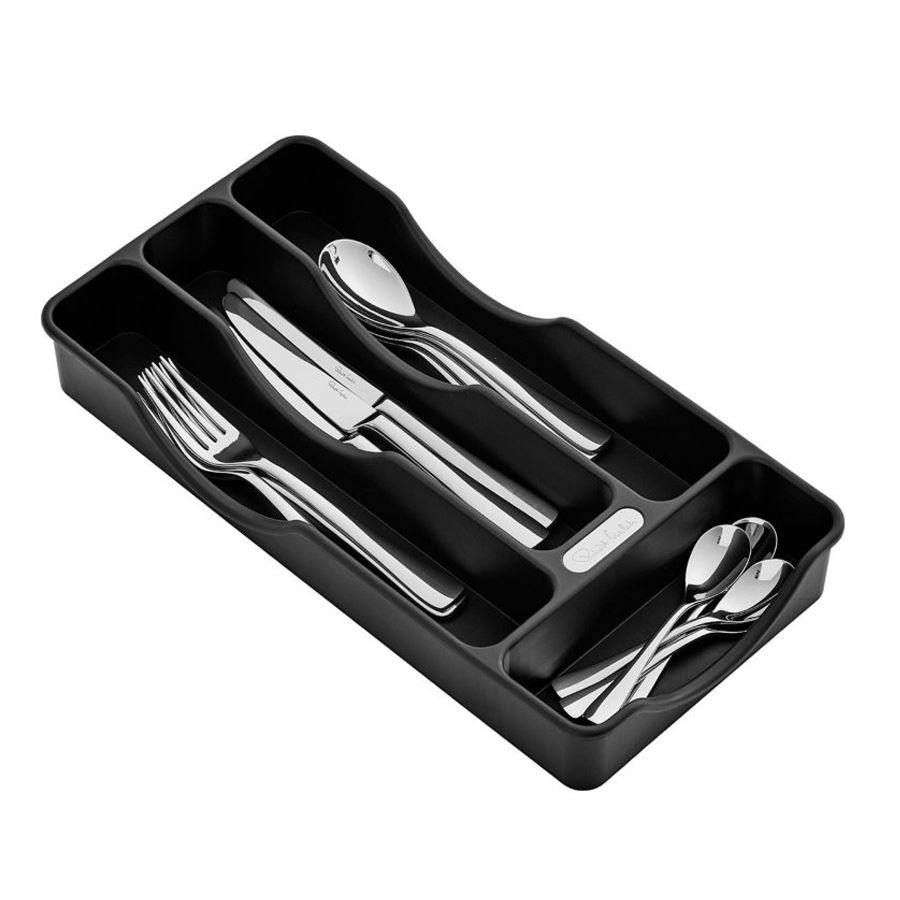 Robert Welch Cutlery Canteen Box Storage Trays, Oak, Wooden or Black eBay