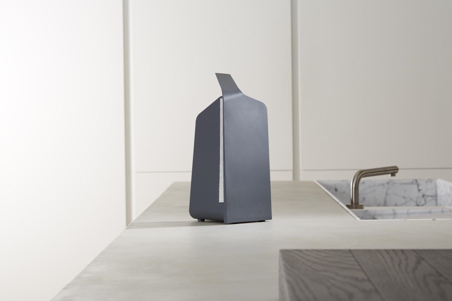 White Kitchen Roll Holder black + blum forminimal kitchen roll holder in white or grey | ebay White Kitchen Roll Holder black + blum forminimal kitchen roll holder in white or grey | ebay