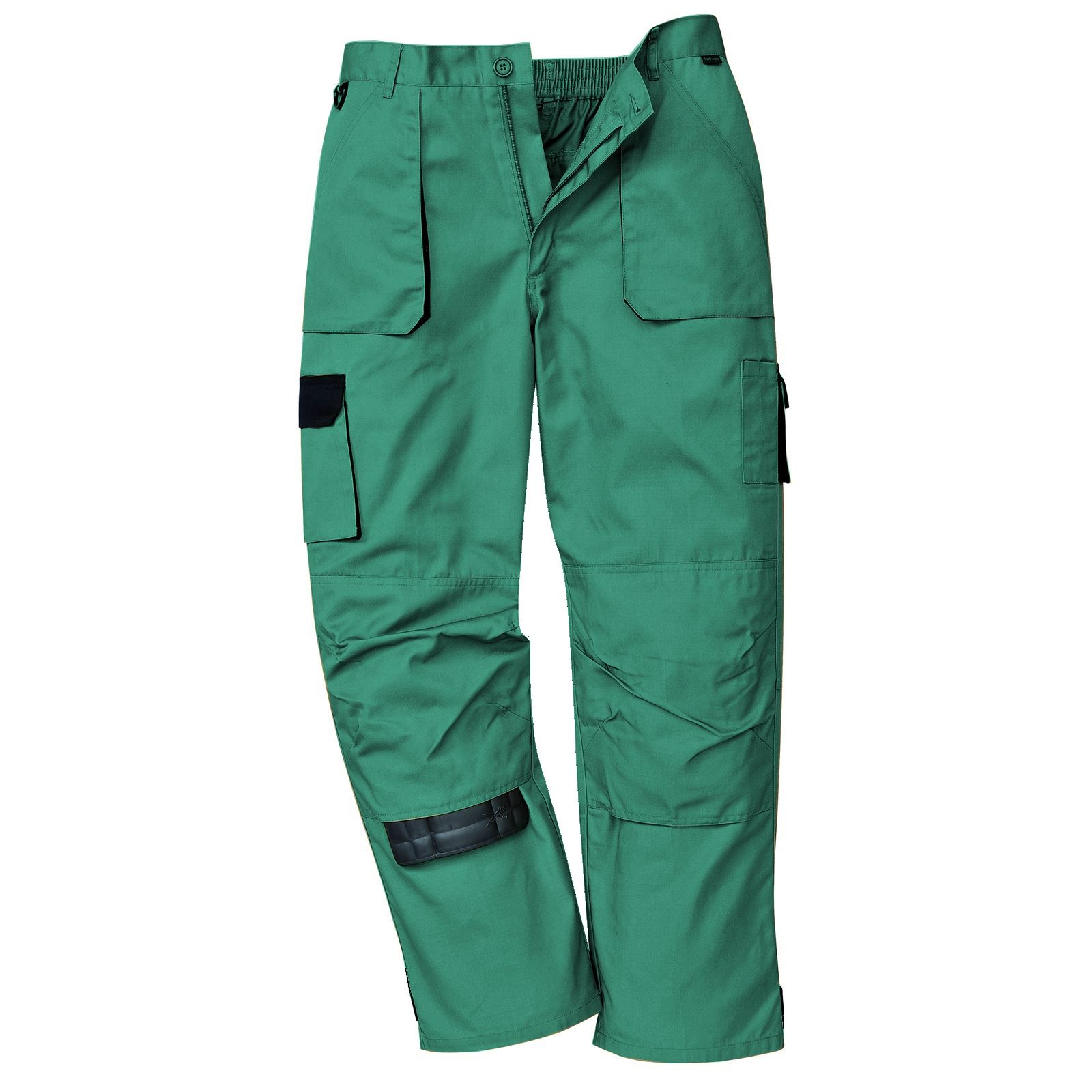 Texo TX11 Work Trousers Pants Knee Pad Pockets Half Elastic Waist Workwear S4XL eBay