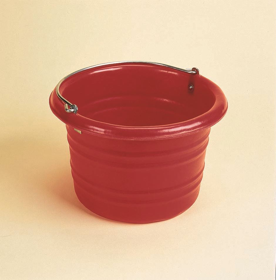 STUBBS WATER/FEED BUCKET JUMBO C/W HANDLE S43 EQUINE HORSE BUCKETS