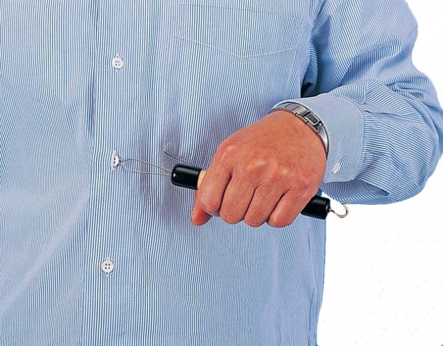 Button Hook & Zipper Pull Zip Puller Dressing Aid eBay