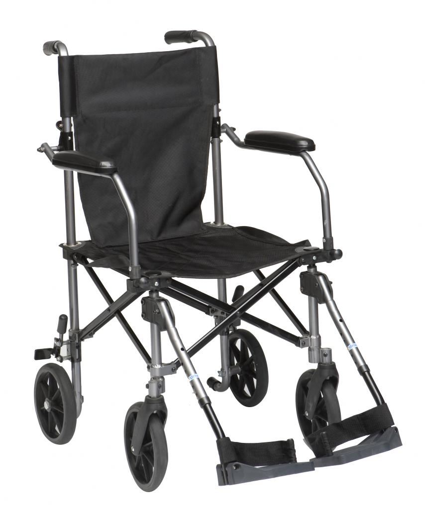 NEW Lightweight Travelite Portable Transit Travel Wheelchair with FREE Carry Bag eBay