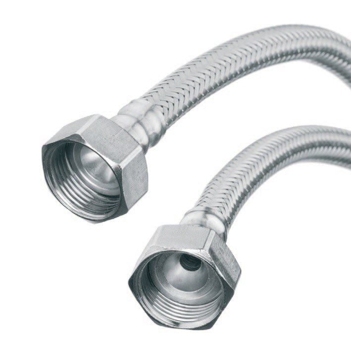 Flexi Flexible Kitchen Basin MonoBloc Tap Connector Hose Pipe M10 3/8
