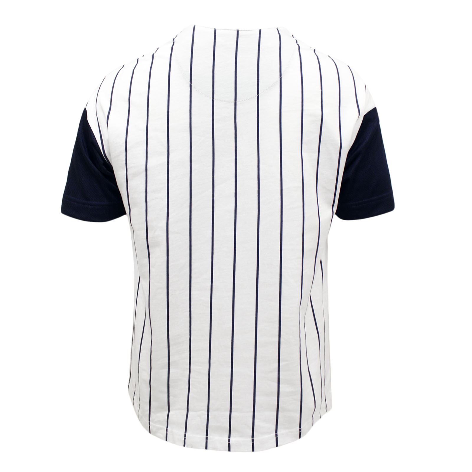 DStruct Diseño De Béisbol Para Hombre Vintage Retro A Rayas Botones