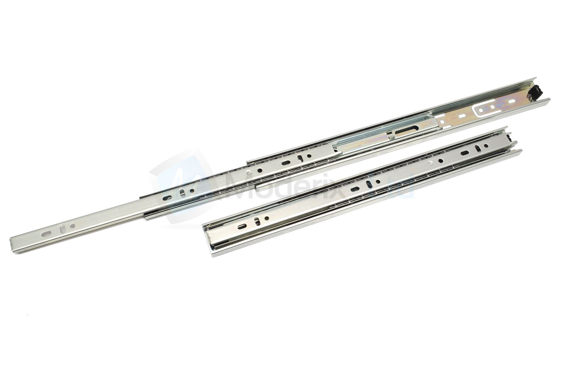 Pair Drawer Runners Groove Ball Bearing H 17 27 35 45 mm Soft Close