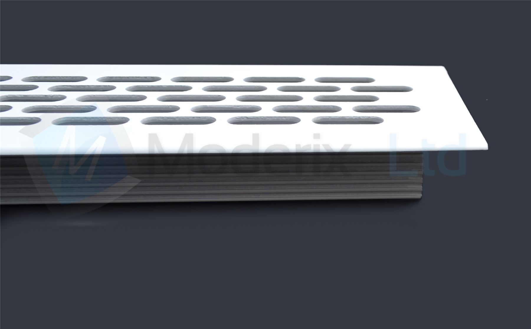 Aluminium, White, Brushed Chrome Vent Grill Kitchen Plinth Worktop Heat