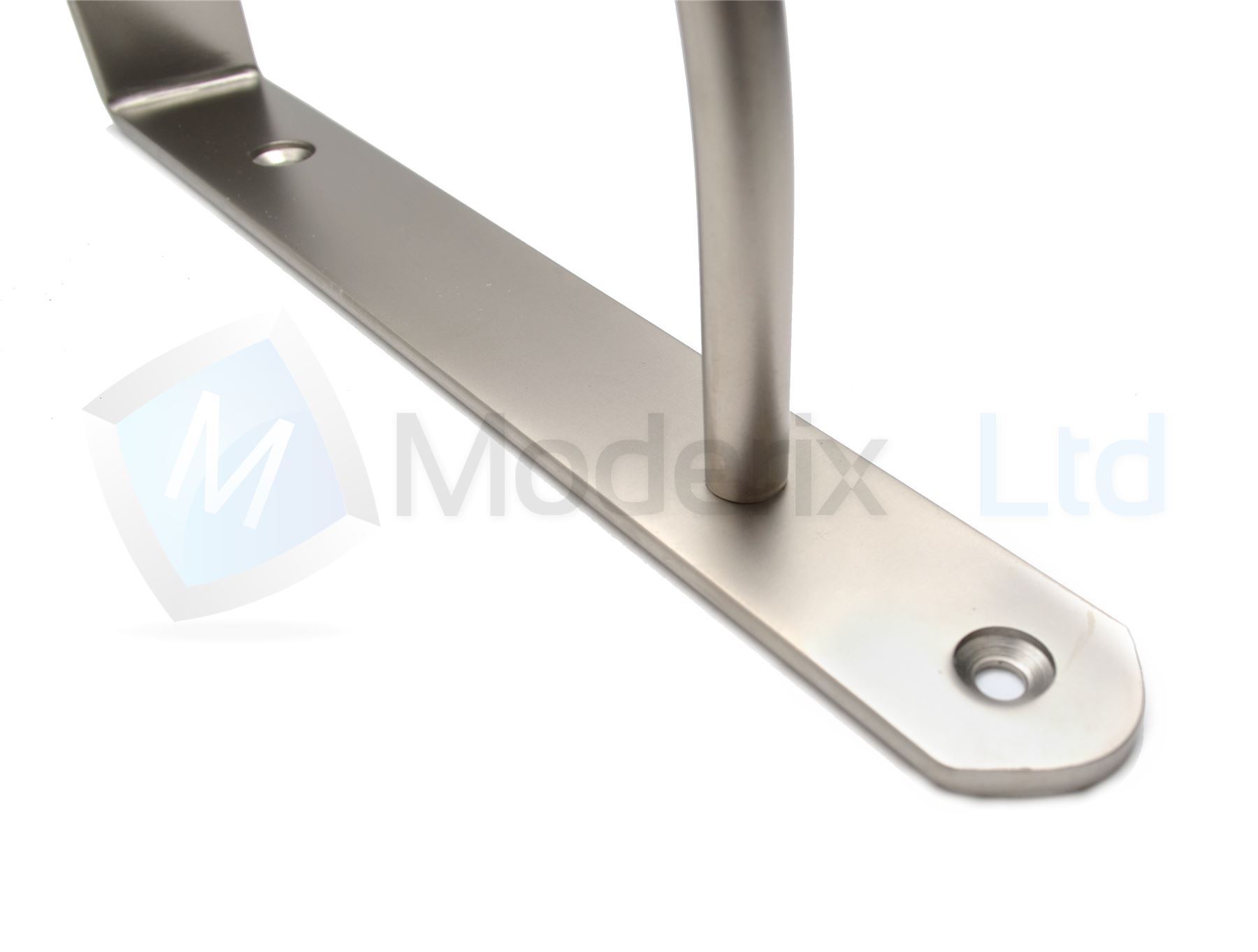 Strong Metal Shelf Supports Bracket High Quality Chrome Satin Pair