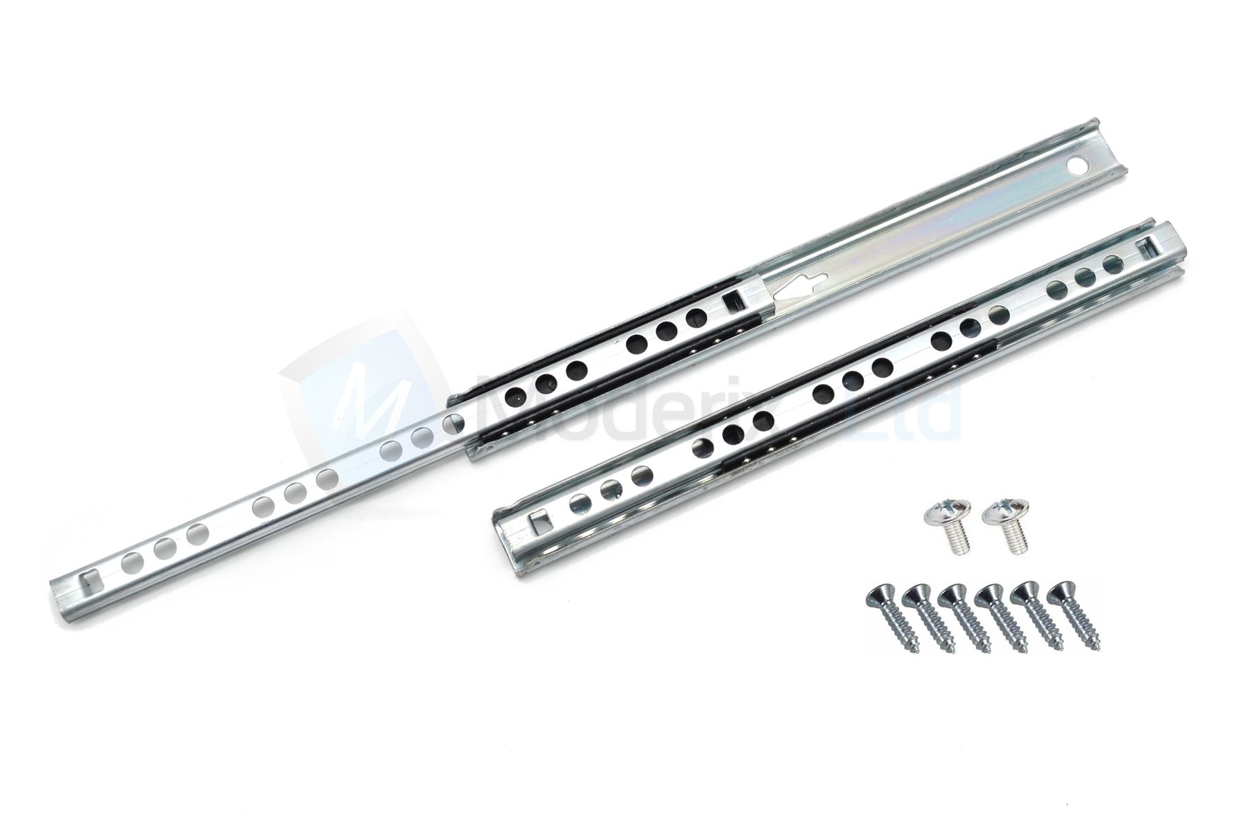 Pair Drawer Runners Groove Ball Bearing H 17 27 35 45 mm Soft Close