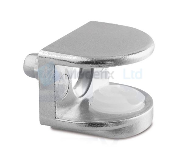 Small Shelf Bracket Glass Shelf Support with Pin 5 8mm thickness