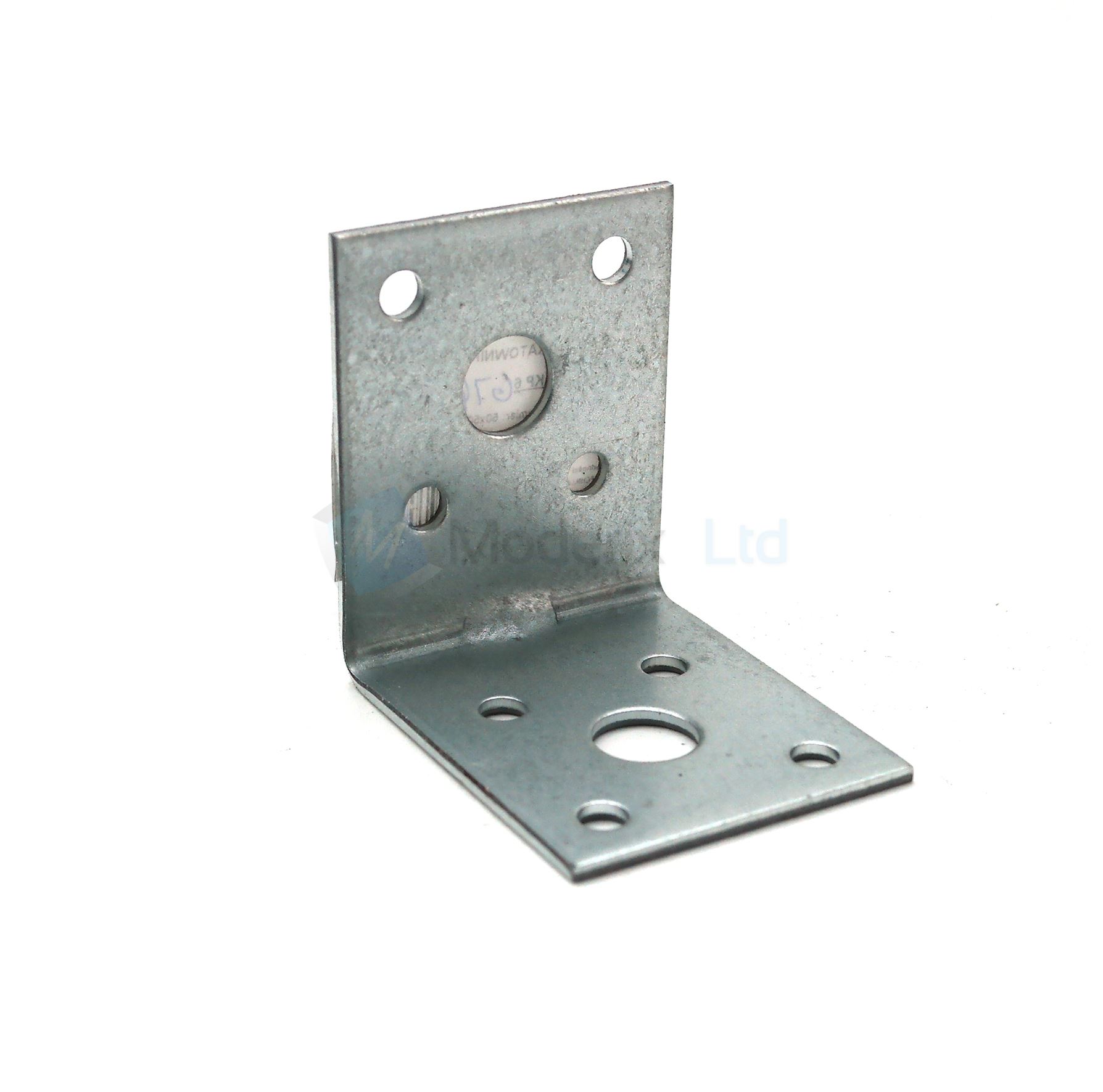 Heavy Duty 2mm Galvanised Reinforced Corner Angle Bracket Packs