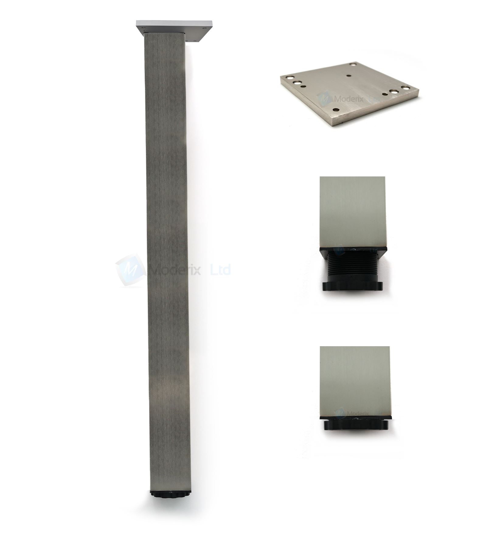 Adjustable Breakfast Bar Worktop Support Table Kitchen Leg Square Round