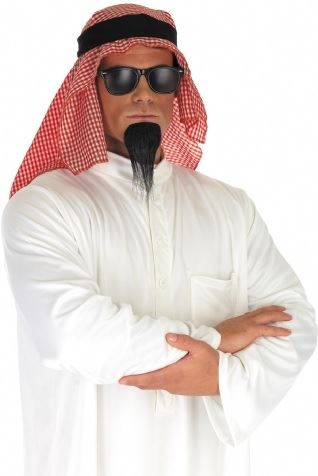 Kaftan capa jeque disfraz raído disfraz de carnaval árabes-túnica
