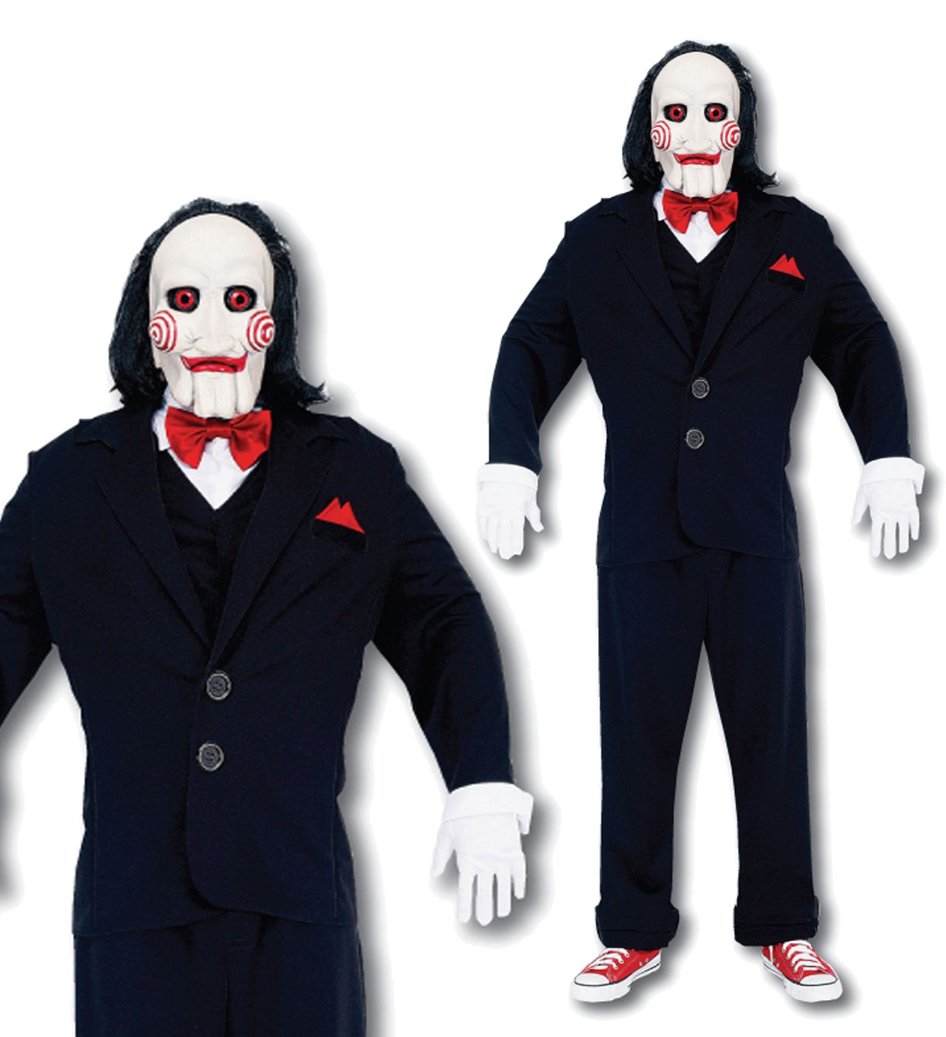 Men wearing dresses for halloween