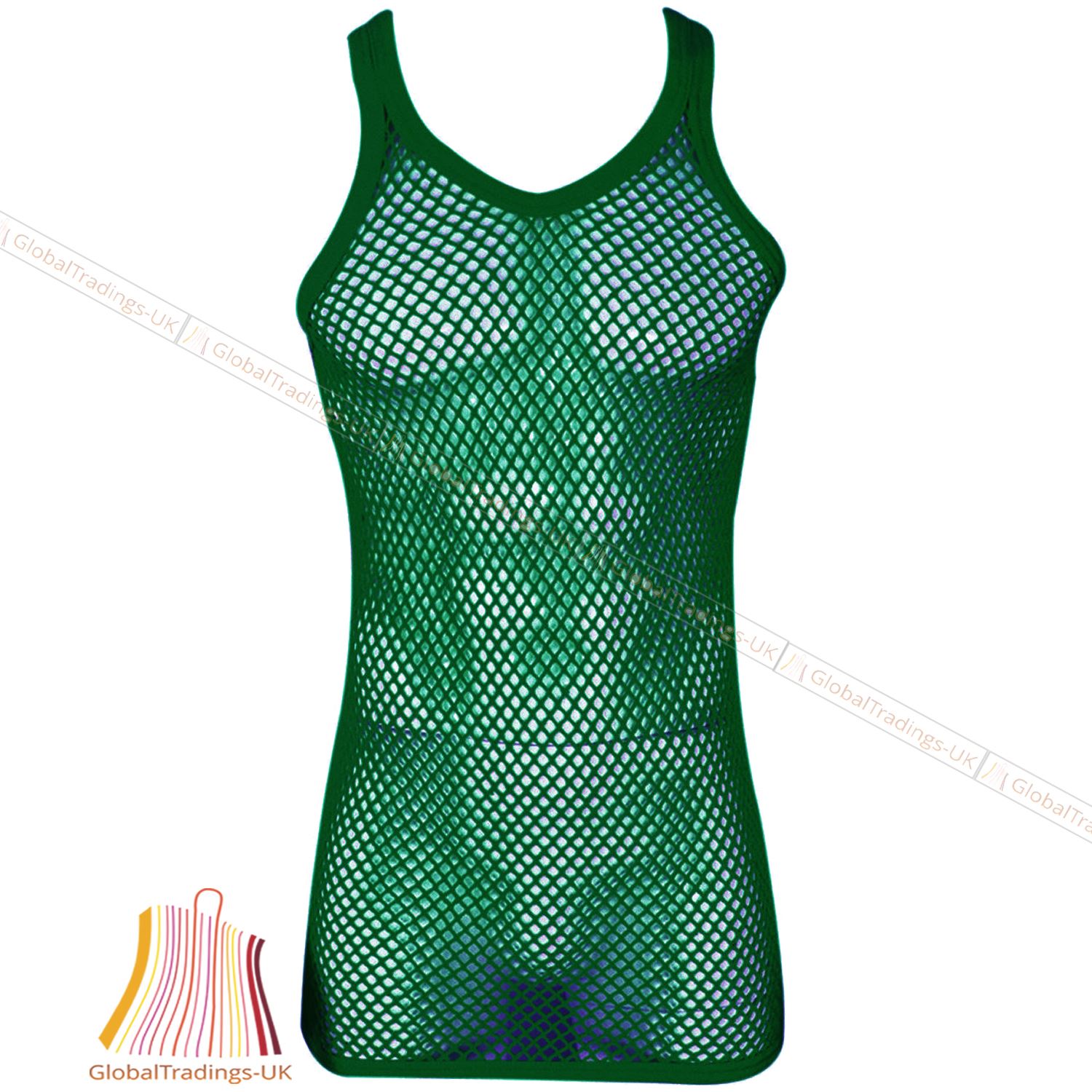 New Mens Mesh Vest Net Top Sleeveless String 100 Cotton Gym