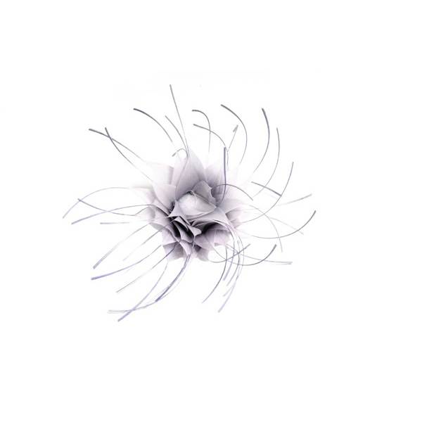 Feather Flower Thistle Bud FL026 - For fascinators, hats & craft use. - Picture 22 of 31