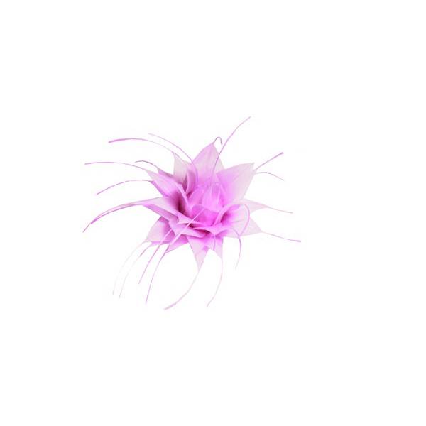 Feather Flower Thistle Bud FL026 - For fascinators, hats & craft use. - Picture 9 of 31