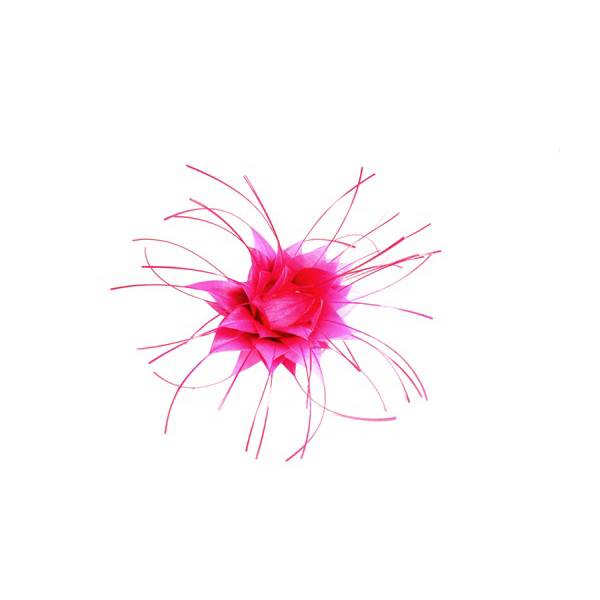 Feather Flower Thistle Bud FL026 - For fascinators, hats & craft use. - Picture 14 of 31