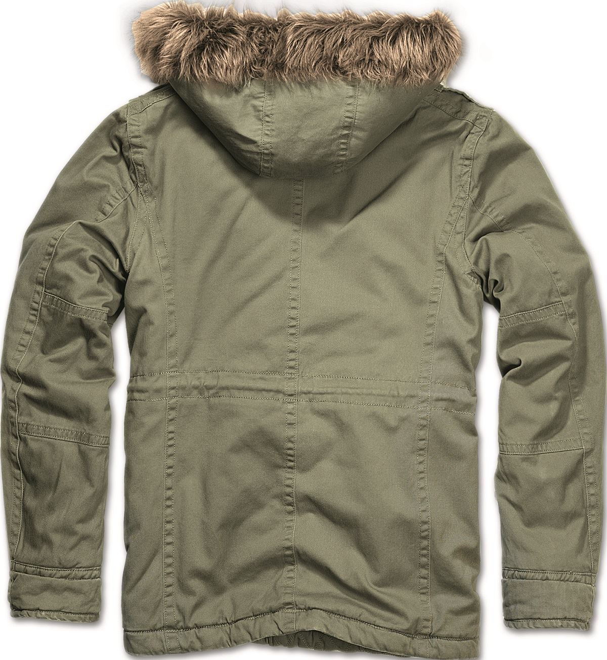 army coat with fur hood
