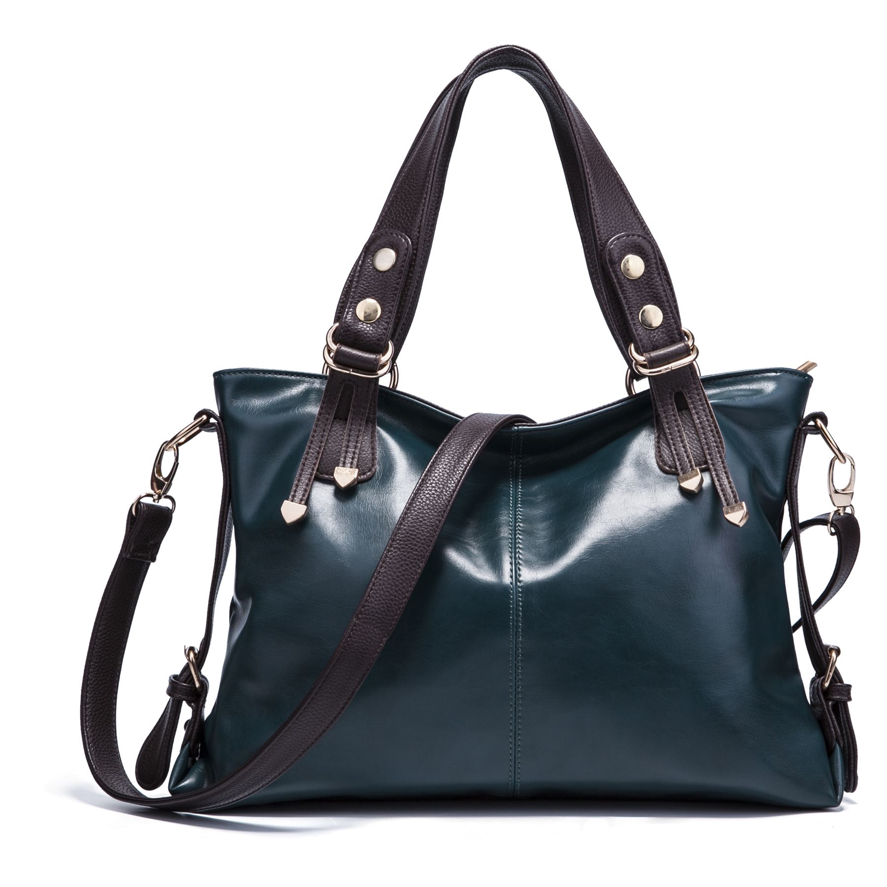 Ladies Women Designer Celebrity Tote Bag Shoulder Faux Leather Satchel