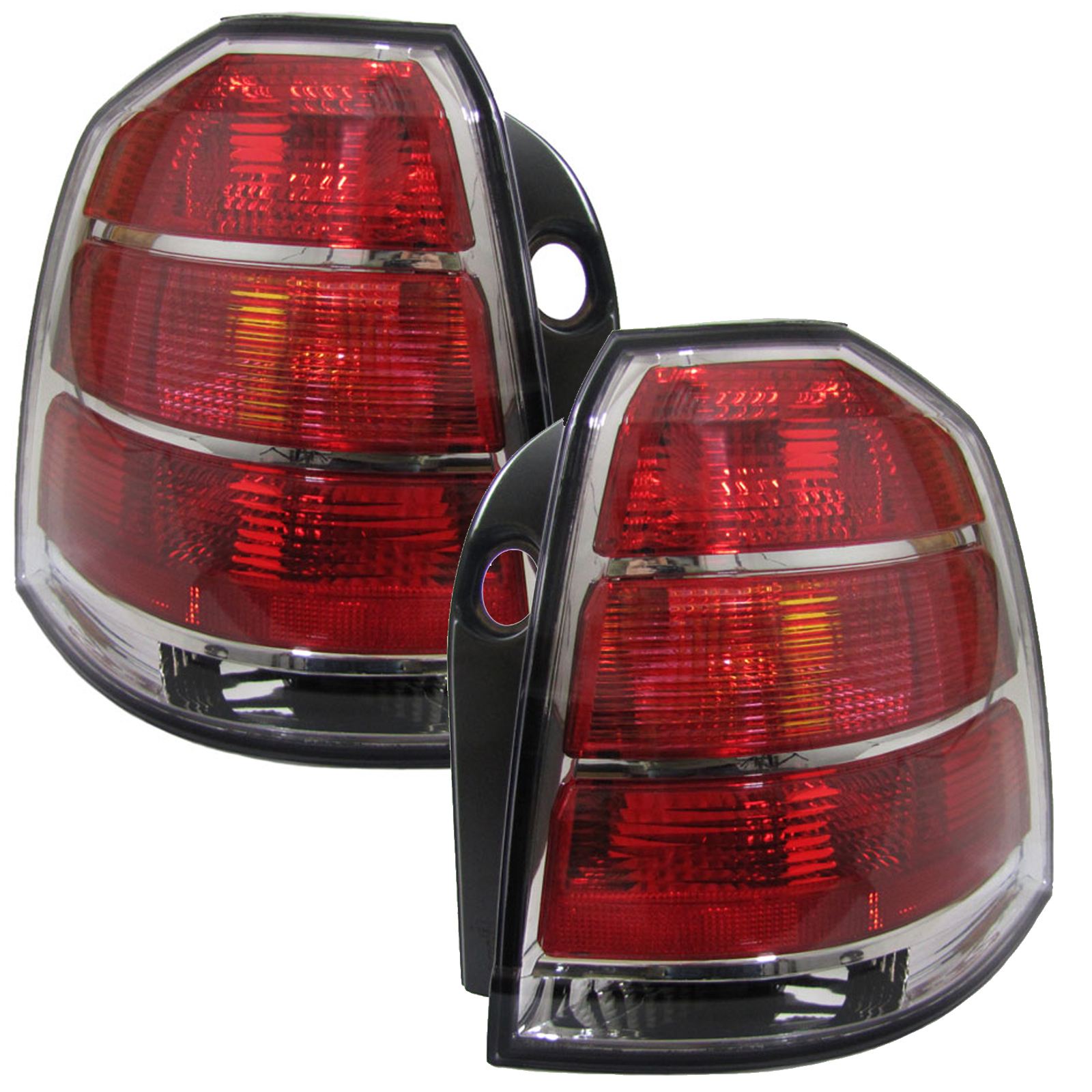 VAUXHALL ZAFIRA MK2 7/20053/2008 REAR TAIL LIGHTS 1 PAIR O/S & N/S eBay