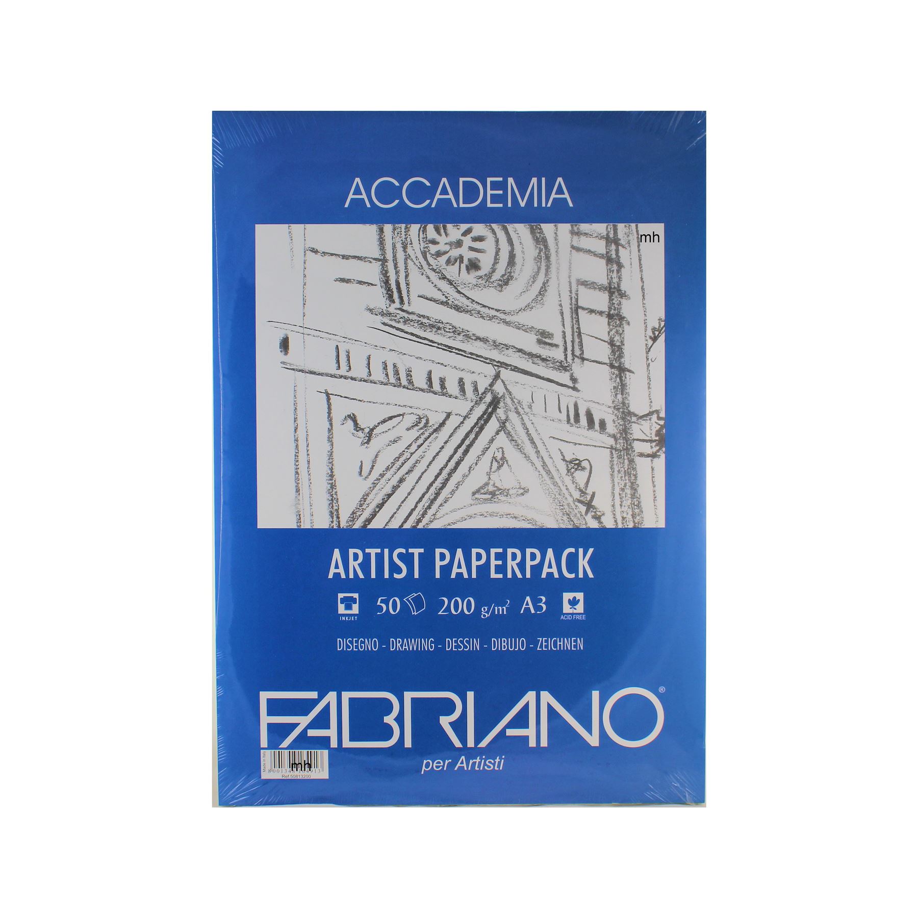 Fabriano Accademia Artist Paperpack A3 A4 120g 200gsm 100 200 Sheets
