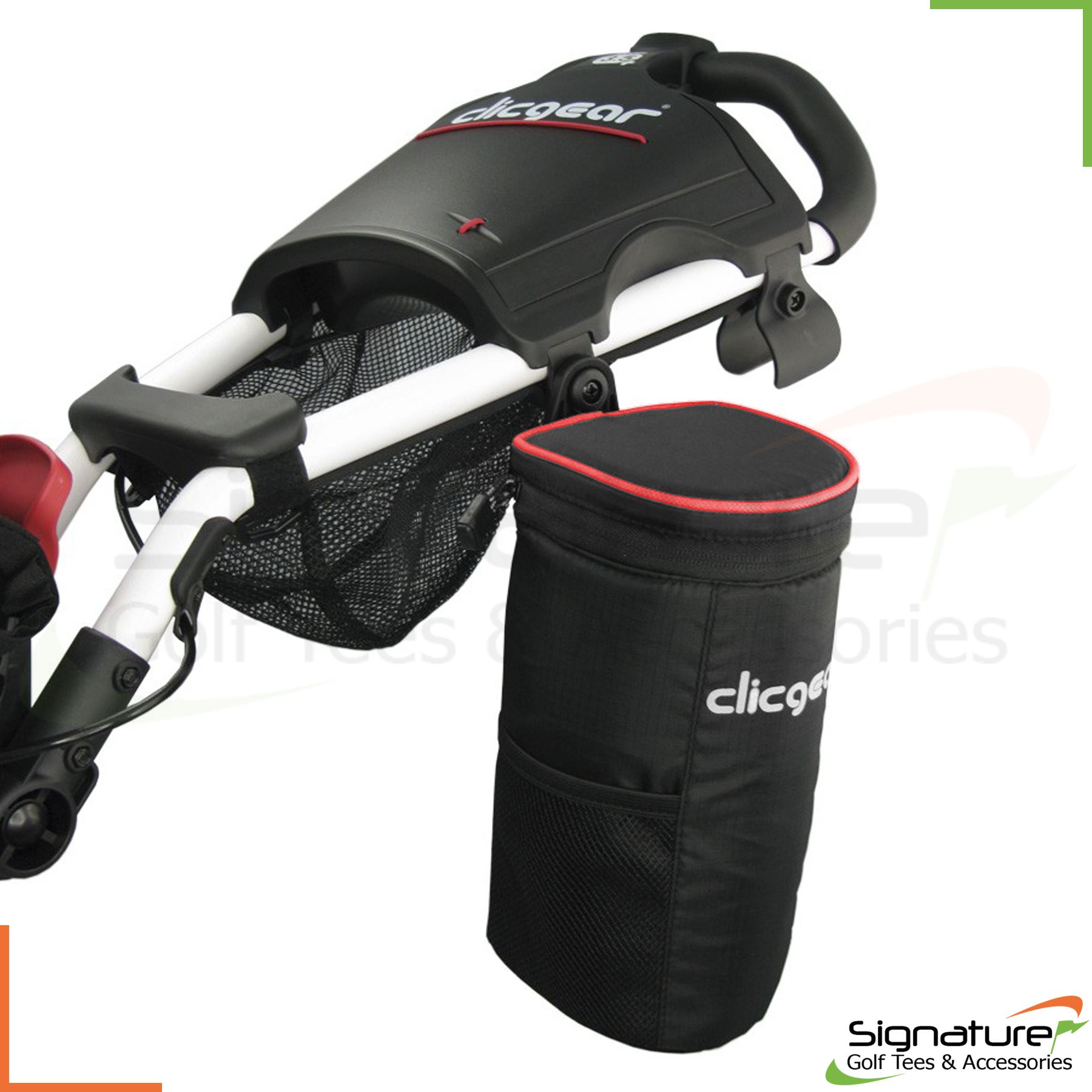 Clicgear Insulated Hot Or Cold Drinks Golf Trolley Bag / Cooler Tube eBay