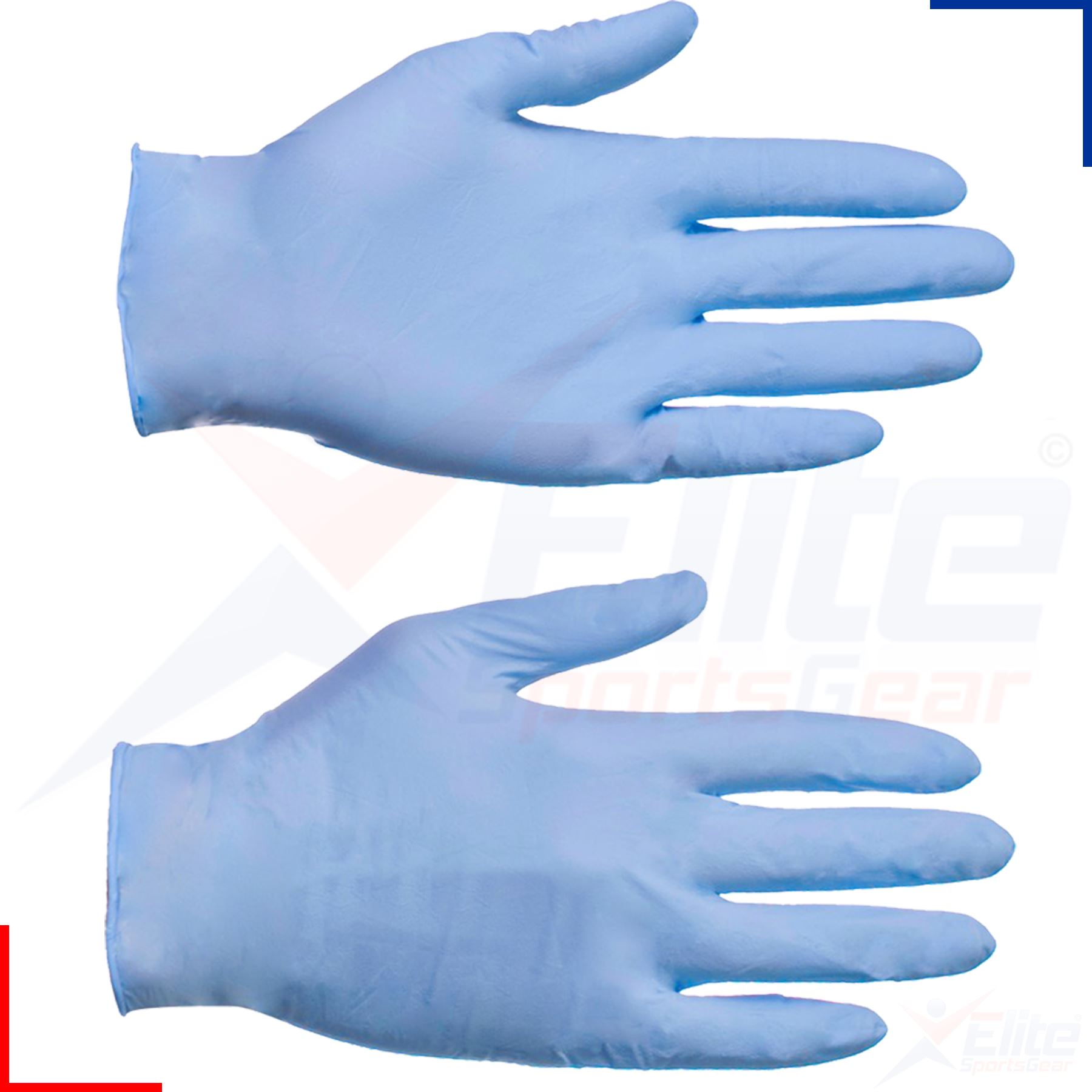 Disposable Latex Clear, Nitrile or Vinyl Blue Gloves Powdered or