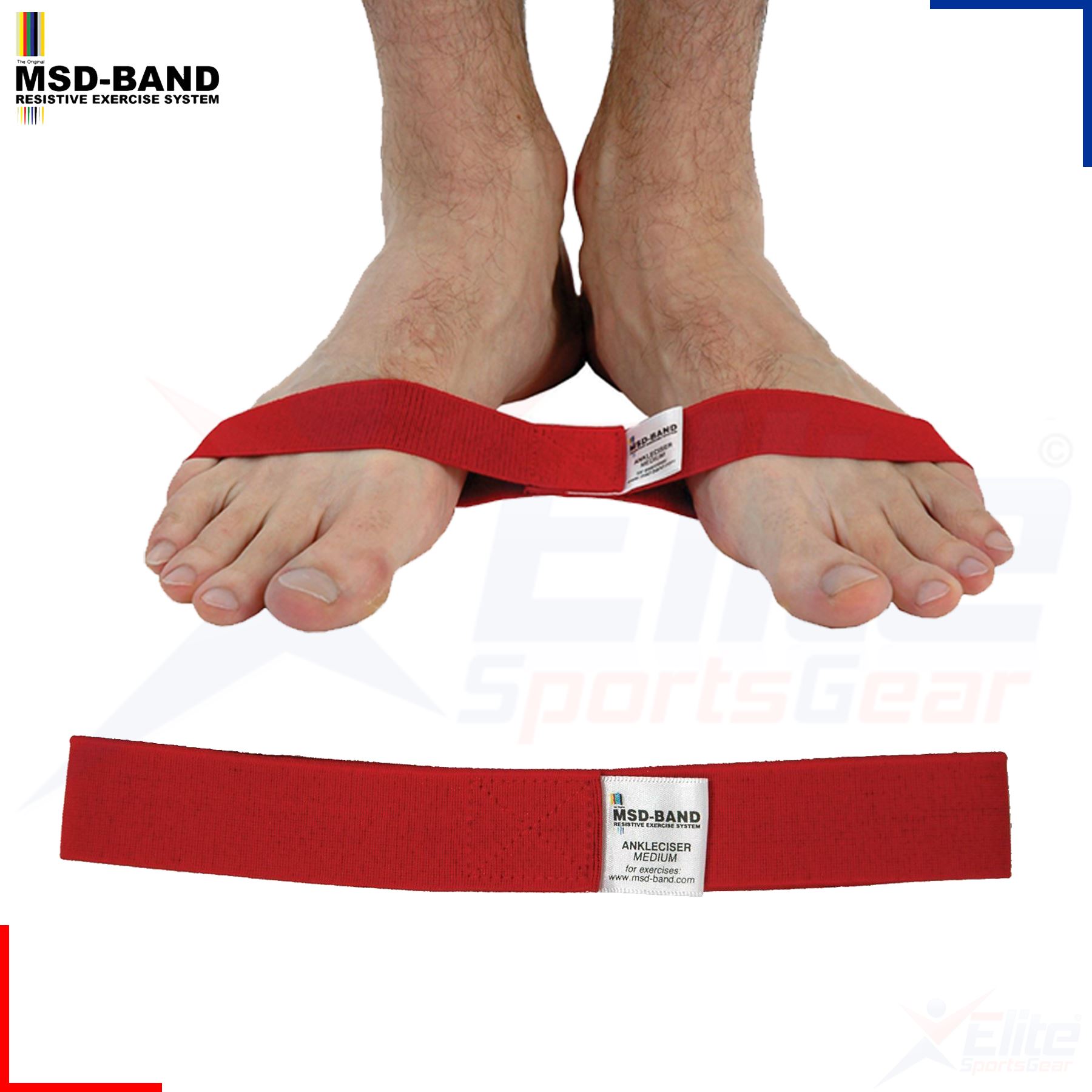 MSD Ankleciser Ankle Resistance Exercise Loop Band Strength Training