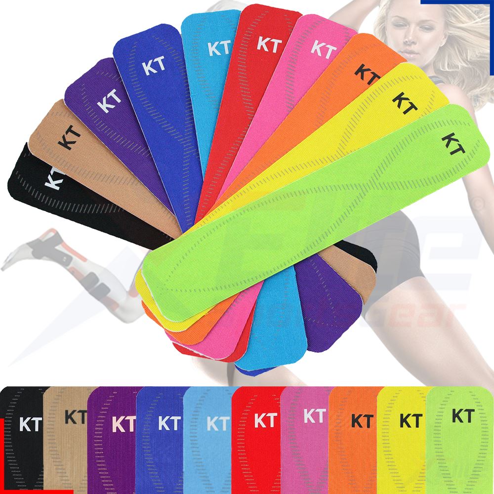 KT Tape Pro Synthetic Kinesiology Therapeutic Fitness Tape Precut