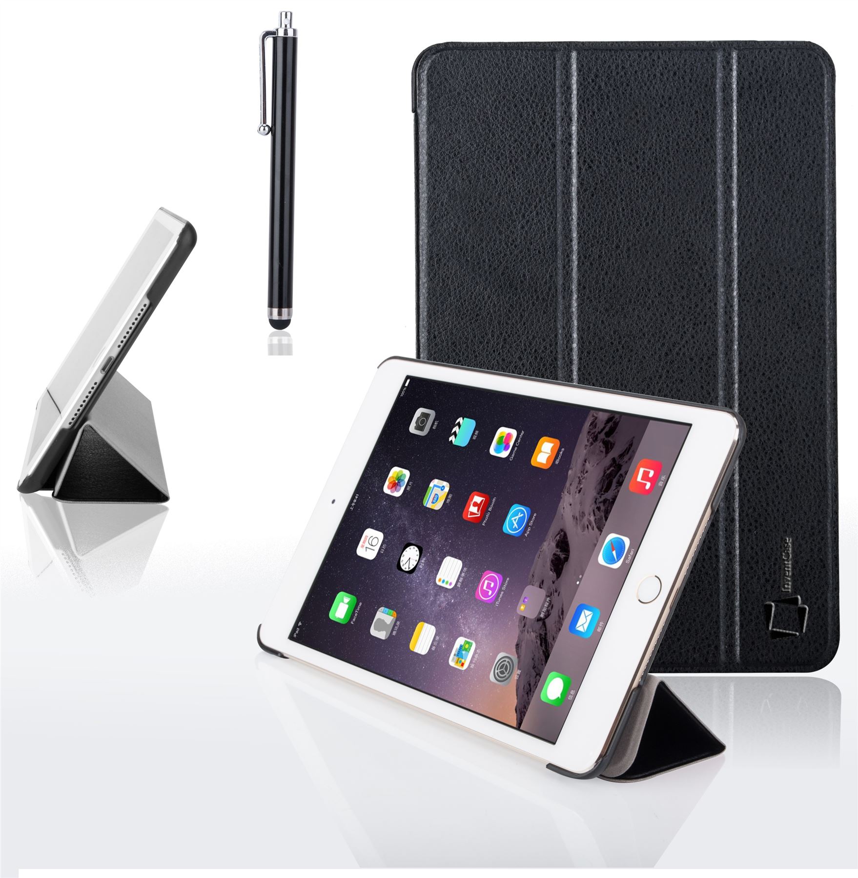Smart Leather For Mini 4 genuine inventcase smart cover leather stand for Smart Leather For Mini 4 genuine inventcase smart cover leather stand for
