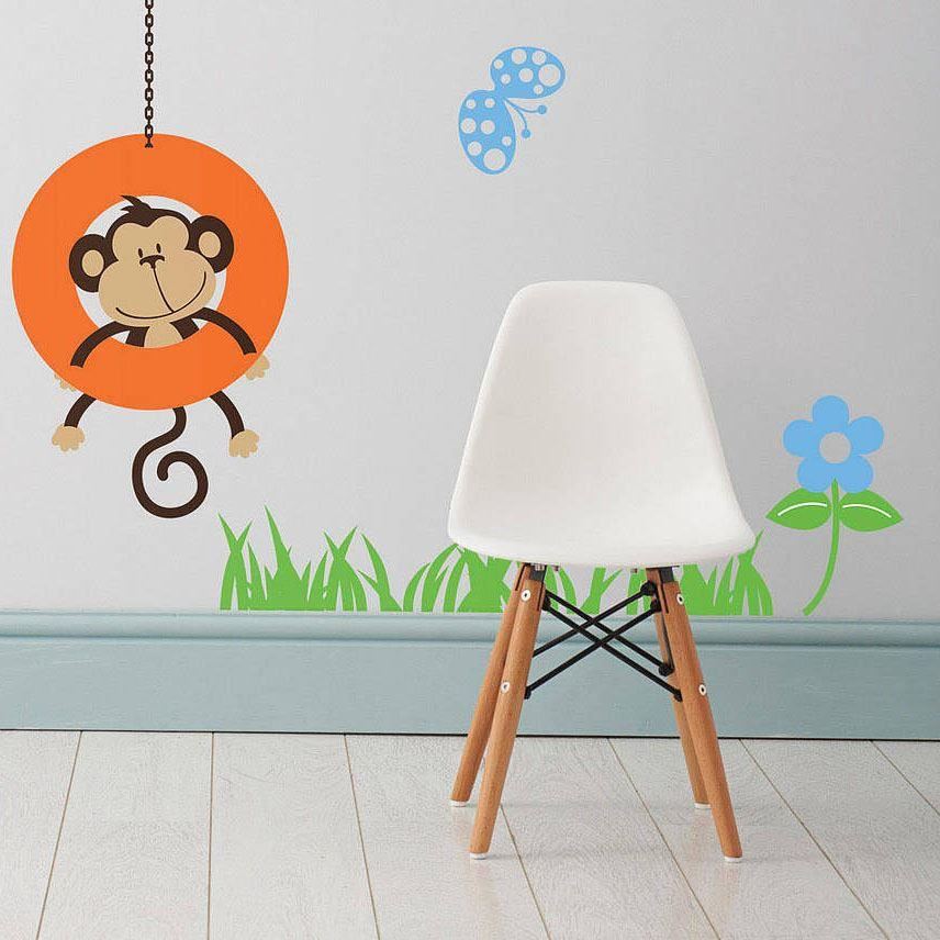 Child Kids Mmilo Eiffel Inspired Contemporary Table & set of 2 white