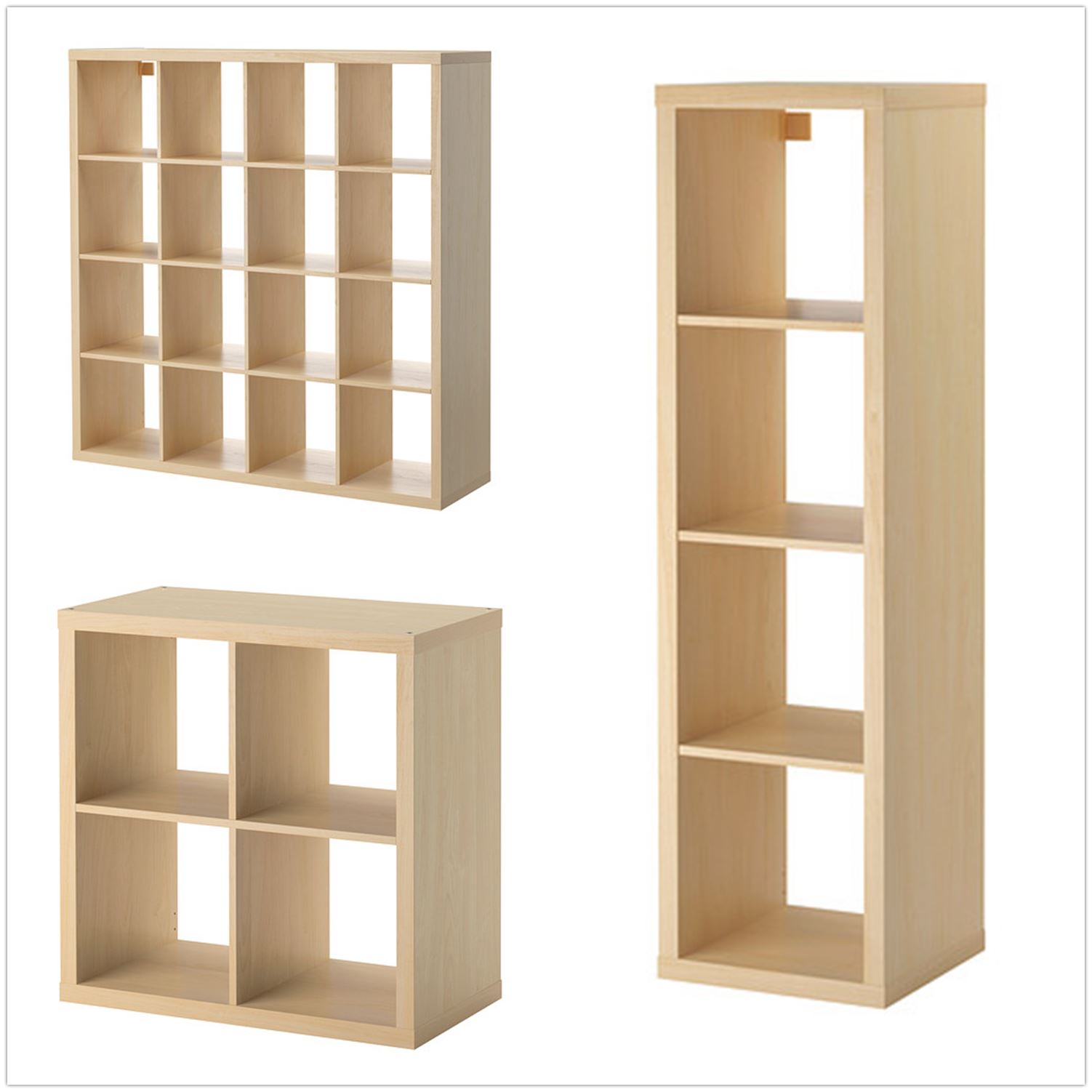 thumbnail image 2 of White Modular Cube Storage Shelf - Versatile Shelving Unit For Books, Baskets & Home Organization 2 of 5
