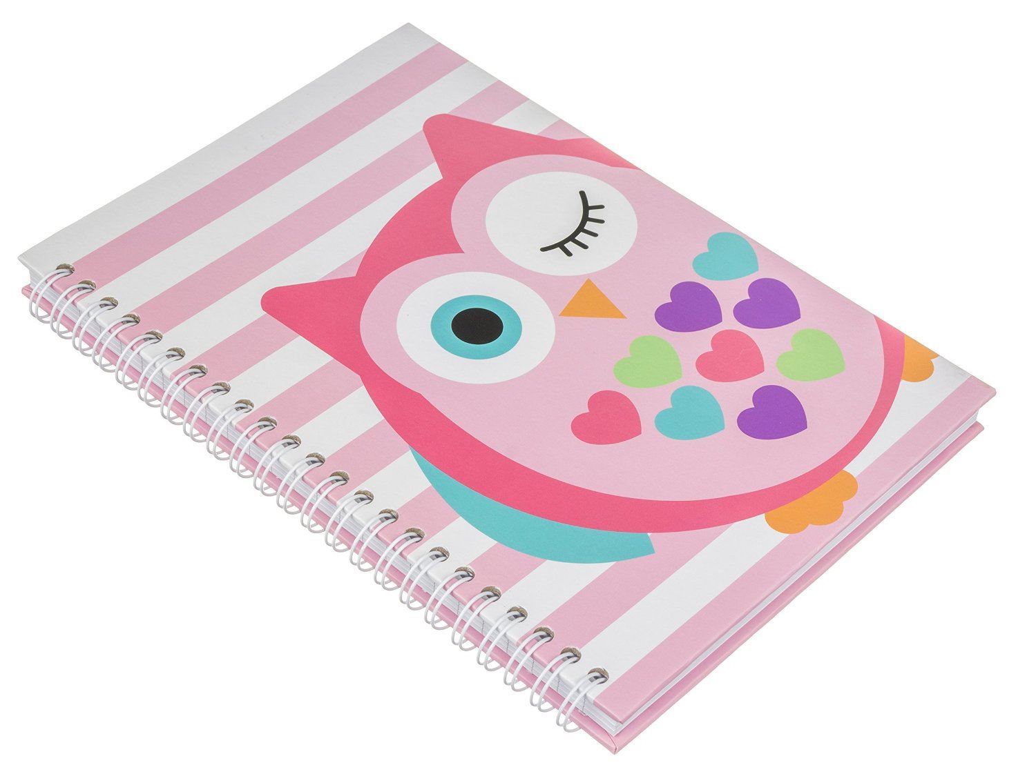 NEW MY DOODLES NOVELTY CHARACTER A5 LINED NOTEBOOK PAPER NOTEPAD PINK