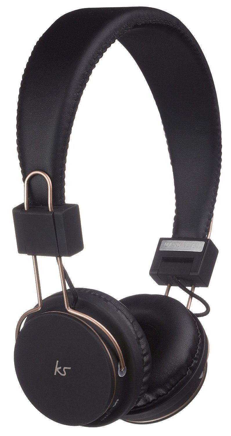 KITSOUND MANHATTAN BLUETOOTH HEADPHONES w/ BUILT-IN MIC