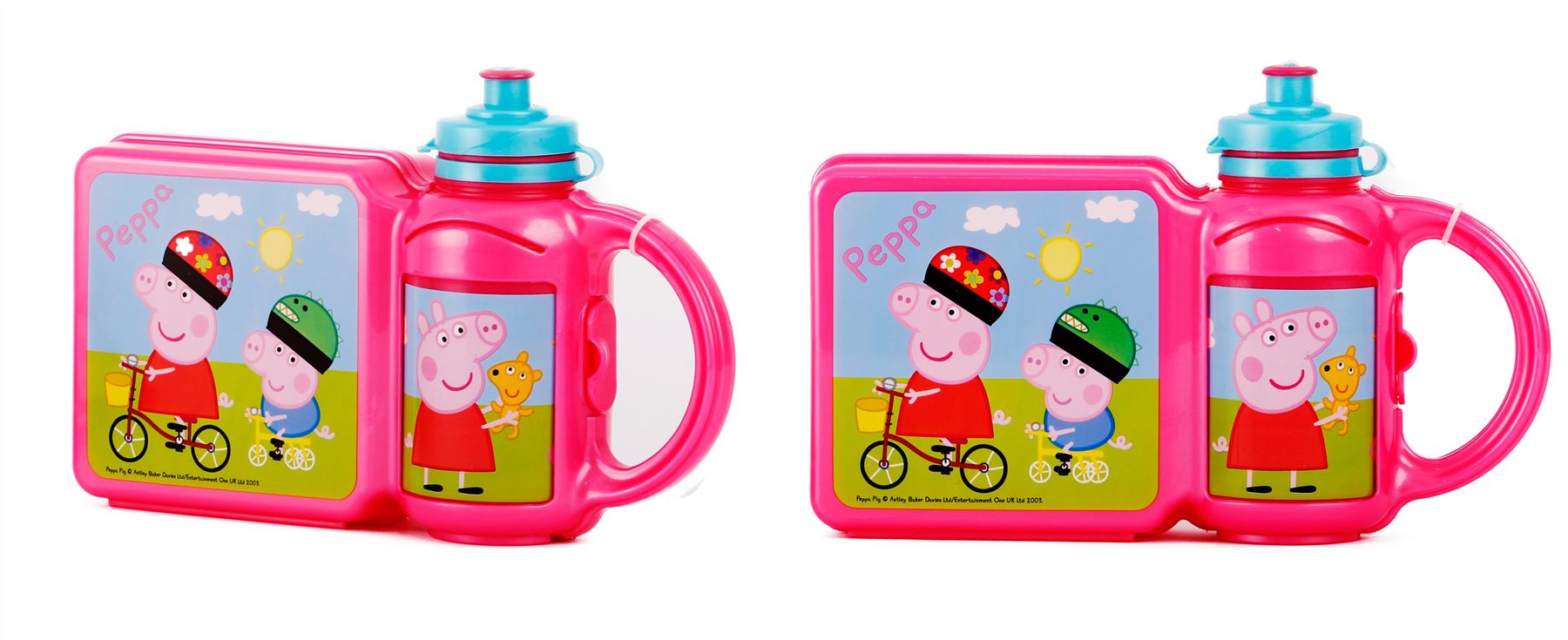 Peppa Pig & Lunch Box Water Bottle Sandwich Box School Packed