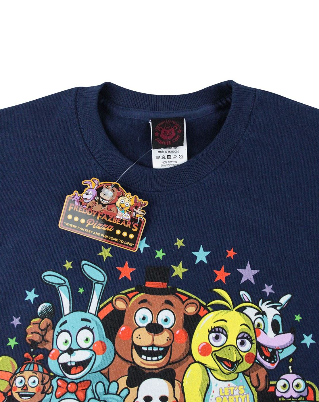 Five Nights at Freddys Sweater 5 Night Freddies Jumper PART OF THE SHOW eBay Five Nights at Freddys Sweater 5 Night Freddies Jumper PART OF THE SHOW eBay