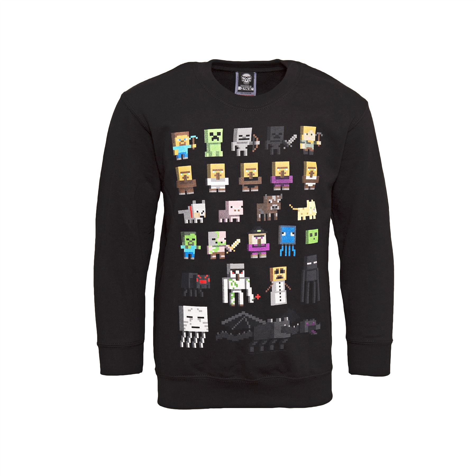 minecraft sweater mine craft jumper official sprites characters ebay minecraft sweater mine craft jumper official sprites characters ebay