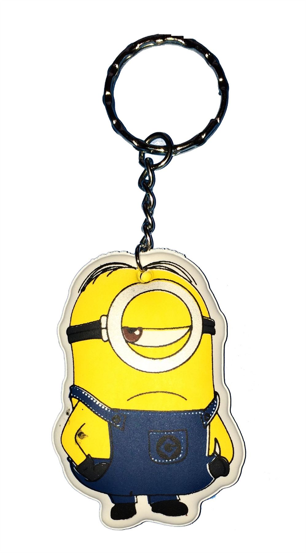 MINIONS Puffy Key Chain Minion Key Ring Various Designs Stuart Bob