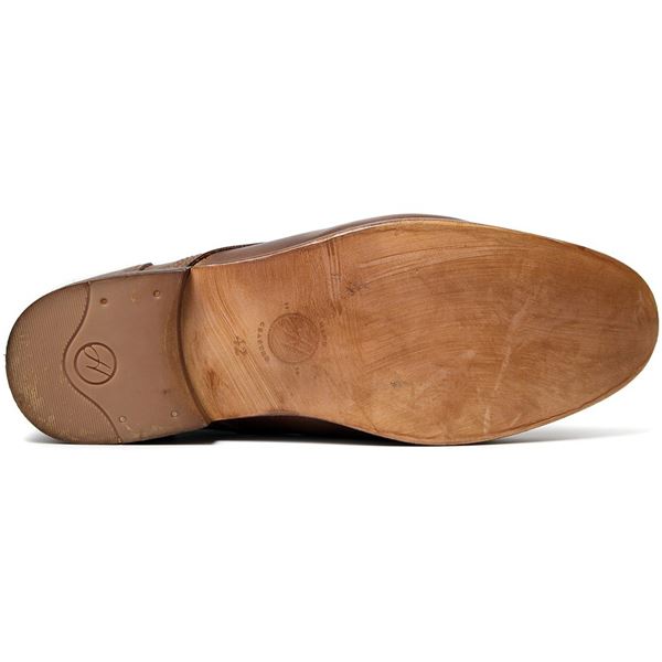 H BY HUDSON BOOTS PATTERSON TAN LEATHER MENS CHELSEA BOOT eBay