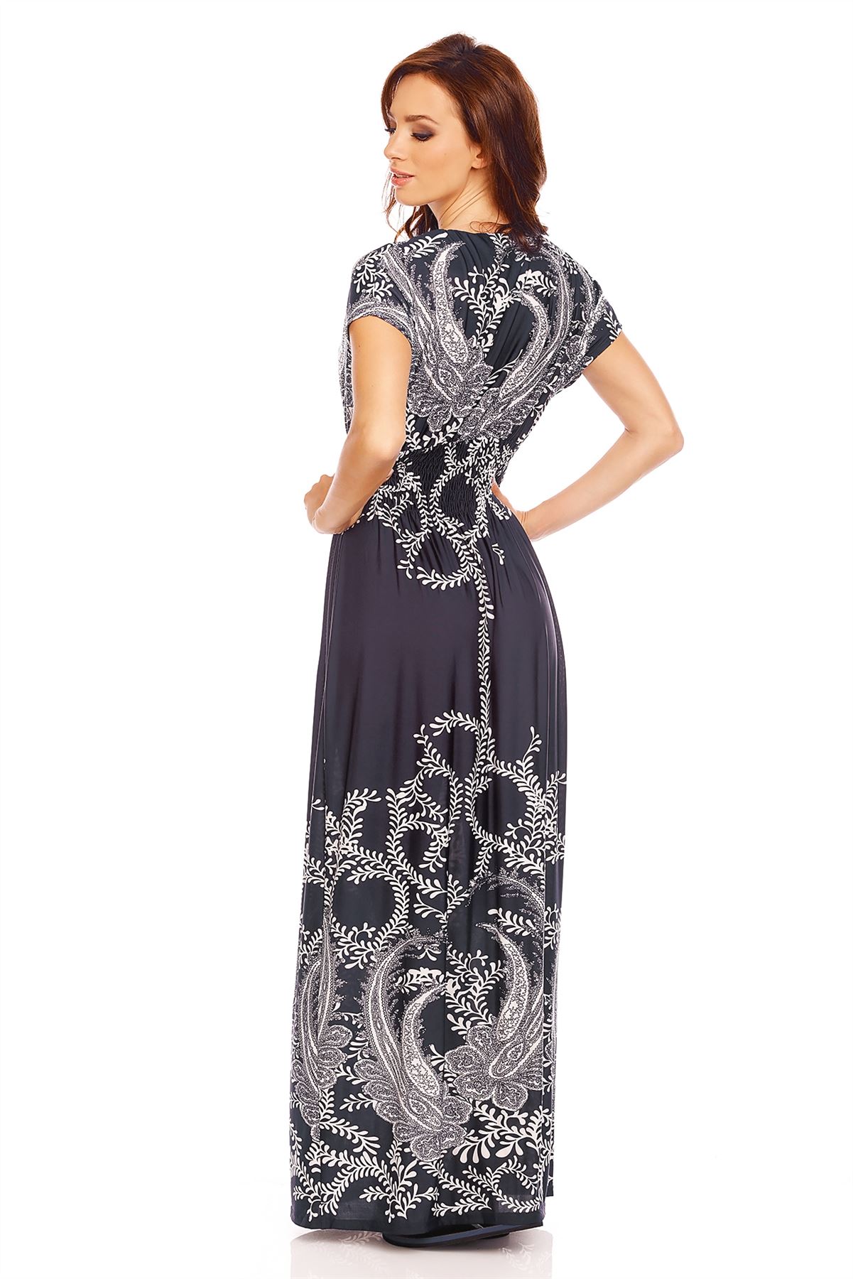 Womens Floral Summer Casual Beach Holiday Long Maxi Day Dress Plus Size